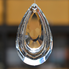 Amêndoa Pingente K9 LDI Cristais® art. 7130 Cristal 76mm=3 polegada