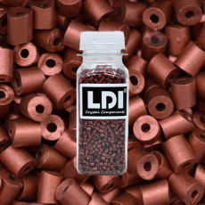Vidrilho Color by LDI Cristais® Cobre (01750L) 2x9/0=2,6mm