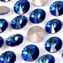 Strass Rivolli Swarovski art. 1122 base conica Bermuda Blue SS29  6,2mm