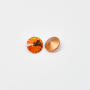 Strass Rivolli Swarovski art. 1122 base conica Topaz SS29  6,2mm