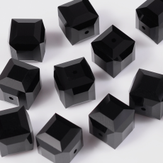 Cubo Swarovski® art. 5601 Jet 10mm