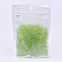 Conta de Vidro Preciosa Ornela Folha Dentinho Olivine Transparente 50400 18mm