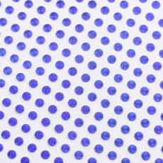 Cartela Holograma de Metal HF Preciosa 150x150mm Safira SS12