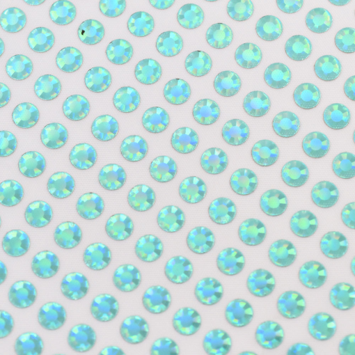 Cartela Holograma de Metal HF Preciosa 150x150mm Blue Zircon SS20