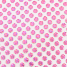 Cartela Holograma de Metal HF Preciosa 150x150mm Rose SS20