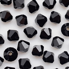 Balão Swarovski® art. 5301 Jet 4mm