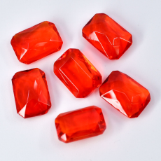 Strass Octagonal Preciosa® base cônica Unfoiled Hyacinth 14x10mm