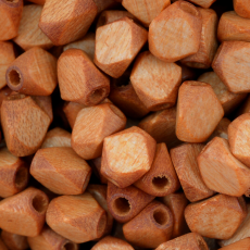 Conta de Madeira Preciosa® Ornela Tria Mel 6mm