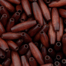 Conta de Madeira Preciosa® Ornela Palito Mogno 20x6mm