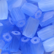 Canutilho Atlas Preciosa® Ornela Azul transparente Seda (35051) 7x8mm