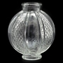 Vaso Bola Artesanal para lustre LDI Cristais art. 60402 Cristal 90x80mm