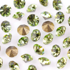Strass Oktant Premium art. 123 base conica Peridot SS5,5  PP12  1,8mm