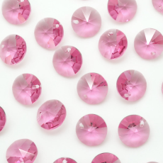 Rivolli Pingente Swarovski art. 6200 Rose 6mm