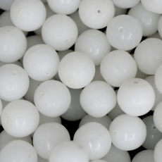 Conta de Porcelana Preciosa® Ornela Branco Opal (01000) 12 mm