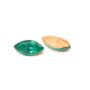 Strass Navete Supreme art.8004 base conica Emerald 6x3mm