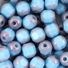 Cristal Edla Preciosa® Ornela Turquesa Lilás (63030) 5mm