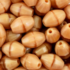 Cristal Oval Preciosa® Ornela art. 40 Bege Escuro (14010) 10x7mm