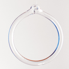 Anel Artesanal para lustre LDI Cristais art. 438 Cristal 32mm