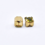 Strass Engrampado para costura LDI Cristais Olivine Ouro Velho SS12  3,00mm