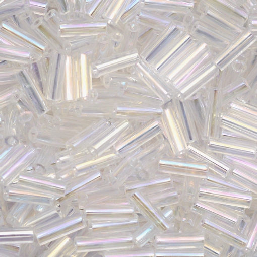 Canutilho Preciosa Ornela Cristal Transparente T Aurora Boreal 58135 3 polegada 7mm