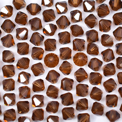 Balao Collection Czech Crystal art. 45169 Smoked Topaz 4mm