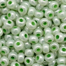 Miçanga Preciosa® Ornela Verde Água Perolado (37156) 6/0 aprox. 4,1mm