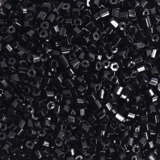 Vidrilho Preciosa® Ornela Preto Fosco (23980) 2x9/0=2,6mm