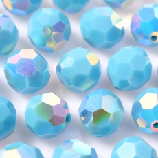 Bola Swarovski® art. 5000 Turquoise Aurora Boreal 6mm