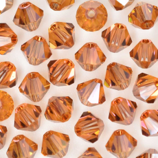 Balao Swarovski art. 5301 Cristal Copper 4mm