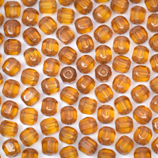 Cristal Edla Preciosa® Ornela Topaz Dourado (10080) 5mm