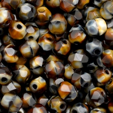 Cristal Preciosa® Ornela Marrom Mesclado Transparente Mesclado (26117) 3mm