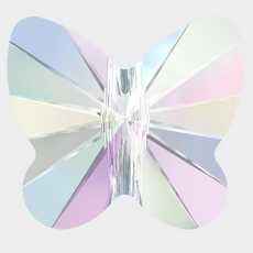Borboleta Swarovski® art. 5754 Cristal Aurora Boreal 8mm