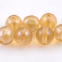 Conta de Porcelana Preciosa Ornela Cristal Honey Transparente Lustroso 5mm