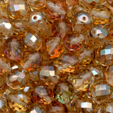 Cristal Preciosa® Ornela Light Smoked Topaz Transparente Metálico (2251) 4mm