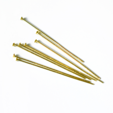 Alfinete de Latão LDI Cristais® Dourado 50mm