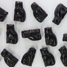 Conta de Vidro Preciosa® Ornela Gato Preto (23980) 15mm