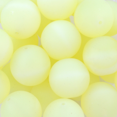 Conta de Porcelana Preciosa® Ornela Amarelo Claro Matte (80130) 17mm