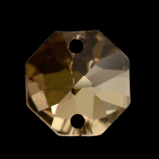 Castanha Asfour® art. 1080 Cristal Honey (2 furos) 14mm