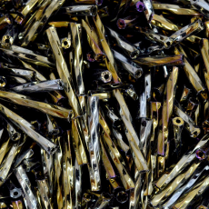 Canutilho Preciosa® Ornela Bronze Metálico Torcido (59115) 20mm