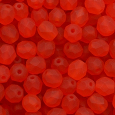 Cristal Preciosa® Ornela Vermelho Transparente Mate (90080) 6mm