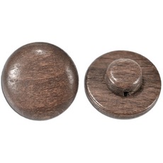 Botão de Madeira Preciosa® Ornela art. 50 Imbuia 15mm