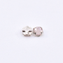 Strass Chaton Rose Engrampado para costura Prateado Collection Czech Crystal Light Ametista SS12 3,00mm
