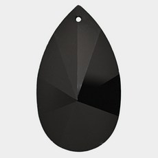 Amêndoa Pingente K9 LDI Cristais® art. 06 Jet 76x43mm=3 polegada