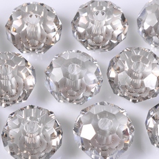 Bola Briolette Swarovski® art. 5041 Cristal Silver Shade 12mm