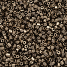 Vidrilho Preciosa® Ornela Bronze Claro Fosco Metálico (59142) 2x9/0=2,6mm