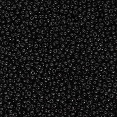 Miçanga Preciosa® Ornela Preto Fosco (23980) 12/0 aprox. 1,9mm