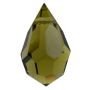Gota Drops Pingente Preciosa art. 451 51 681 Olivine 15x9mm