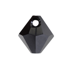 Balão Pingente Swarovski® art. 6301 Jet 6mm