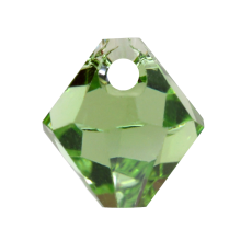 Balão Pingente Swarovski® art. 6301 Peridot 6mm