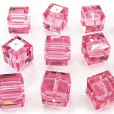 Cubo Swarovski® art. 5601 Rose 8mm